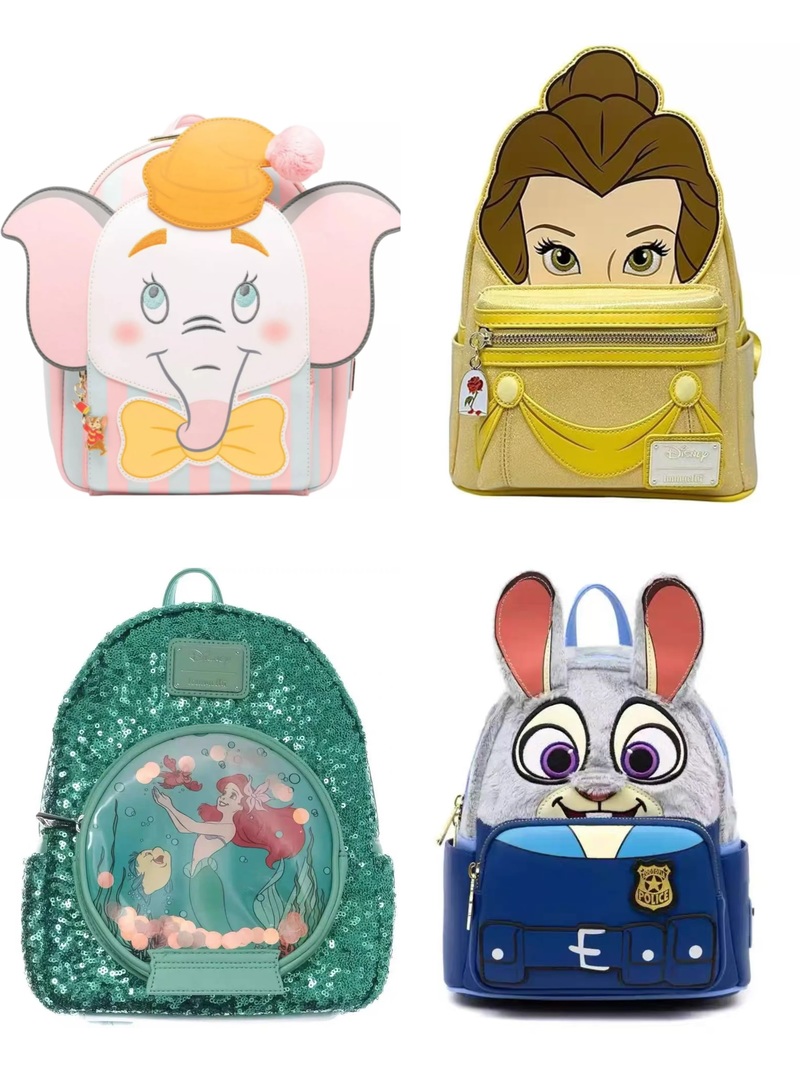 Fashion Backpack Women - Nova mini mochila rosa de couro
