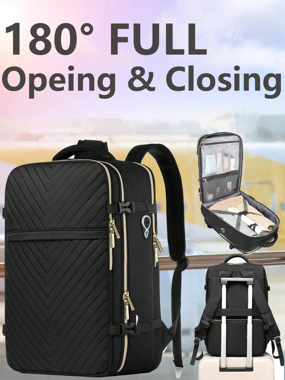 Travel Backpack Anti Theft - Mochila de viagem grande para bagagem