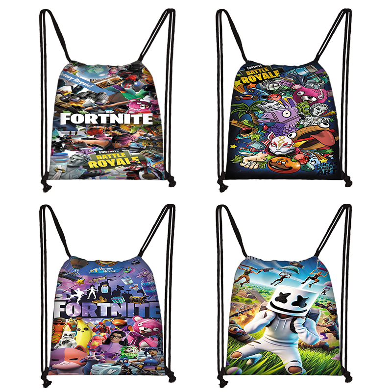 Fashion Backpack Women - Mochila Infantil Estampada com Cordão para