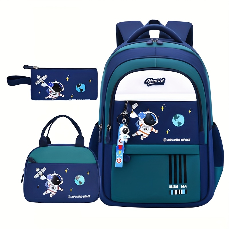 School Backpack Teen - Nova Mochila de Astronauta em Estilo