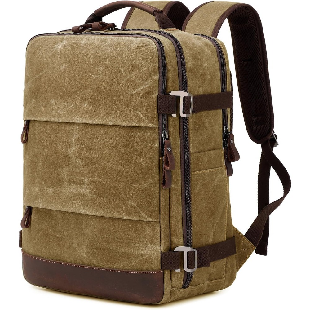 Canvas Backpack Casual - Mochila de Viagem para Homens -