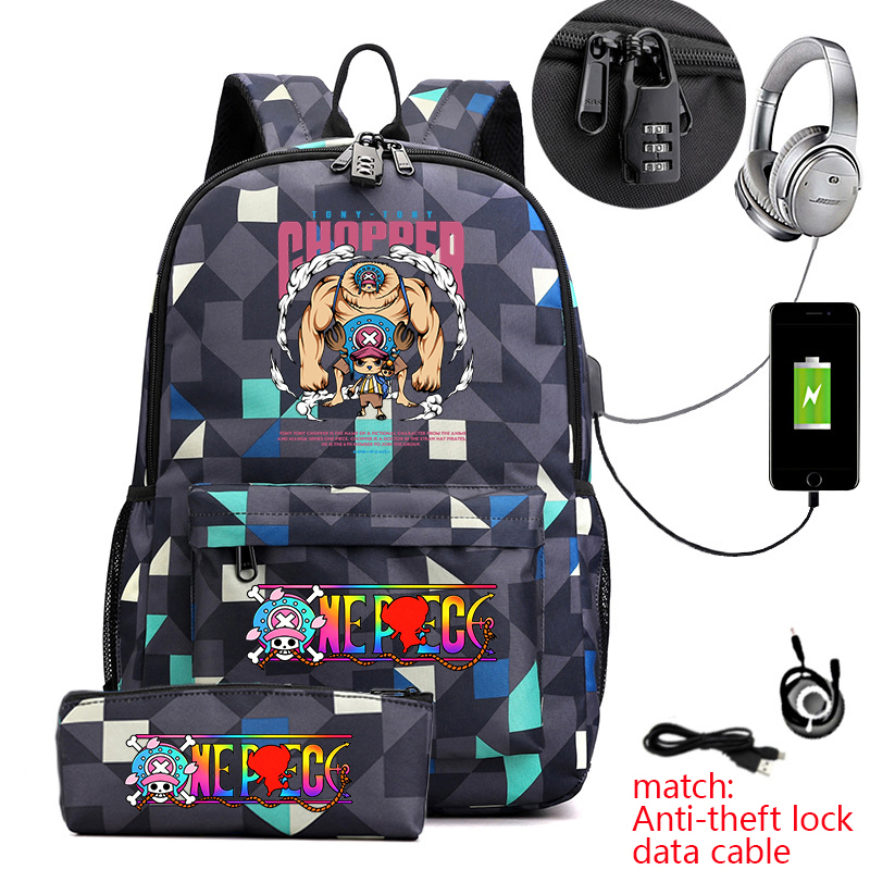 Mochila antifurto com estampa  - School Backpack Teen avaliação e preço