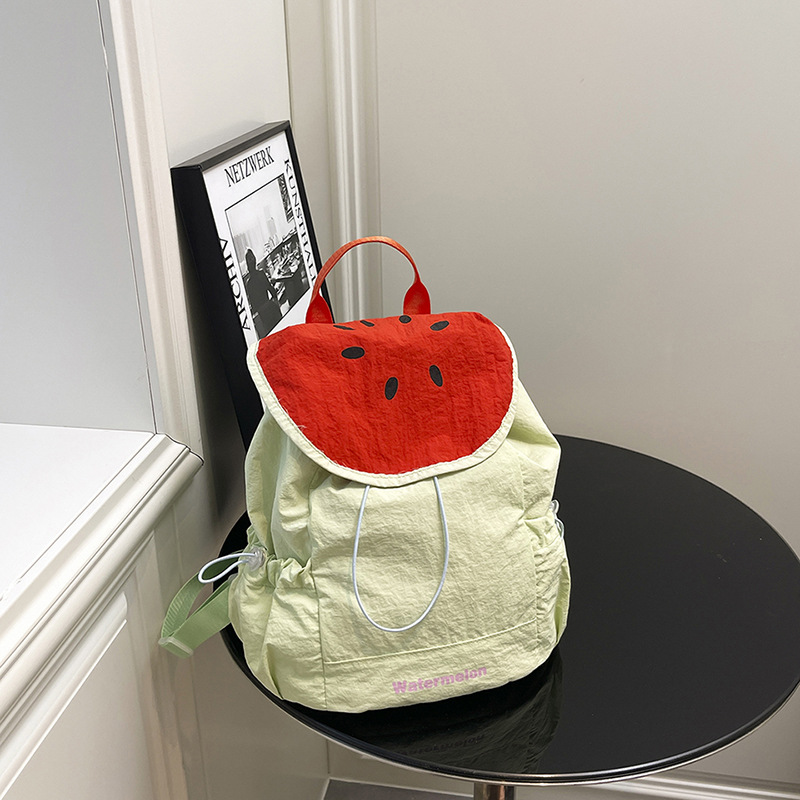 Nova Mochila Feminina de Verão - Canvas Backpack Casual avaliação e preço