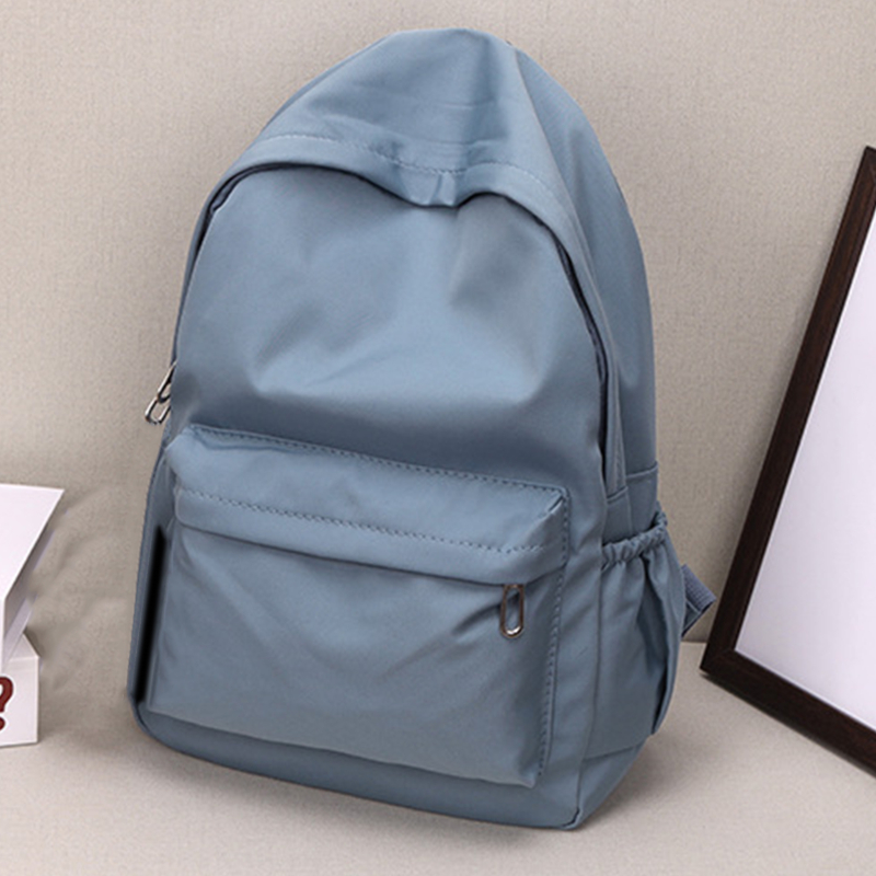 Mochila Sólida Impermeável par - School Backpack Teen avaliação e preço