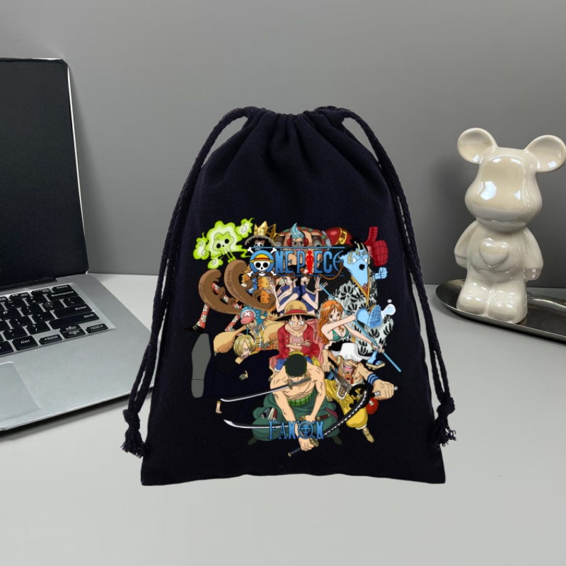 Mochila de Cordão Anime One Pi - Drawstring Gym Bag avaliação e preço